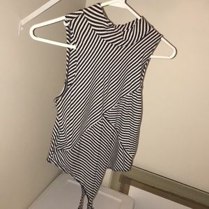 Sleeveless leotard.